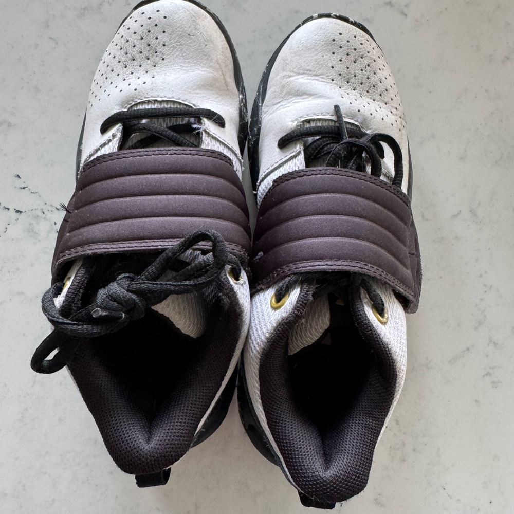 Under Armour Kids Black and White Sneakers